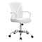 Monarch Specialties Office Chair, Adjustable Height, Swivel, Ergonomic, Armrests, Computer Desk, Work, Metal, White I 7462 - alternate 1